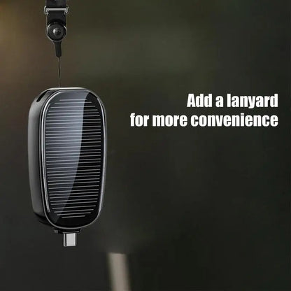 "Micro Cargador Solar Portátil"
