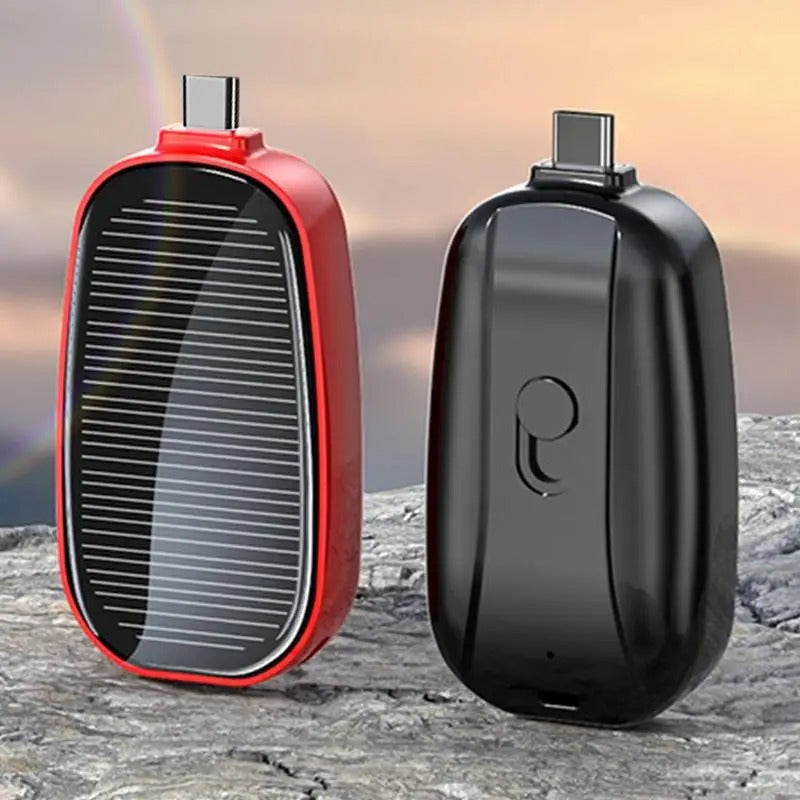"Micro Cargador Solar Portátil"