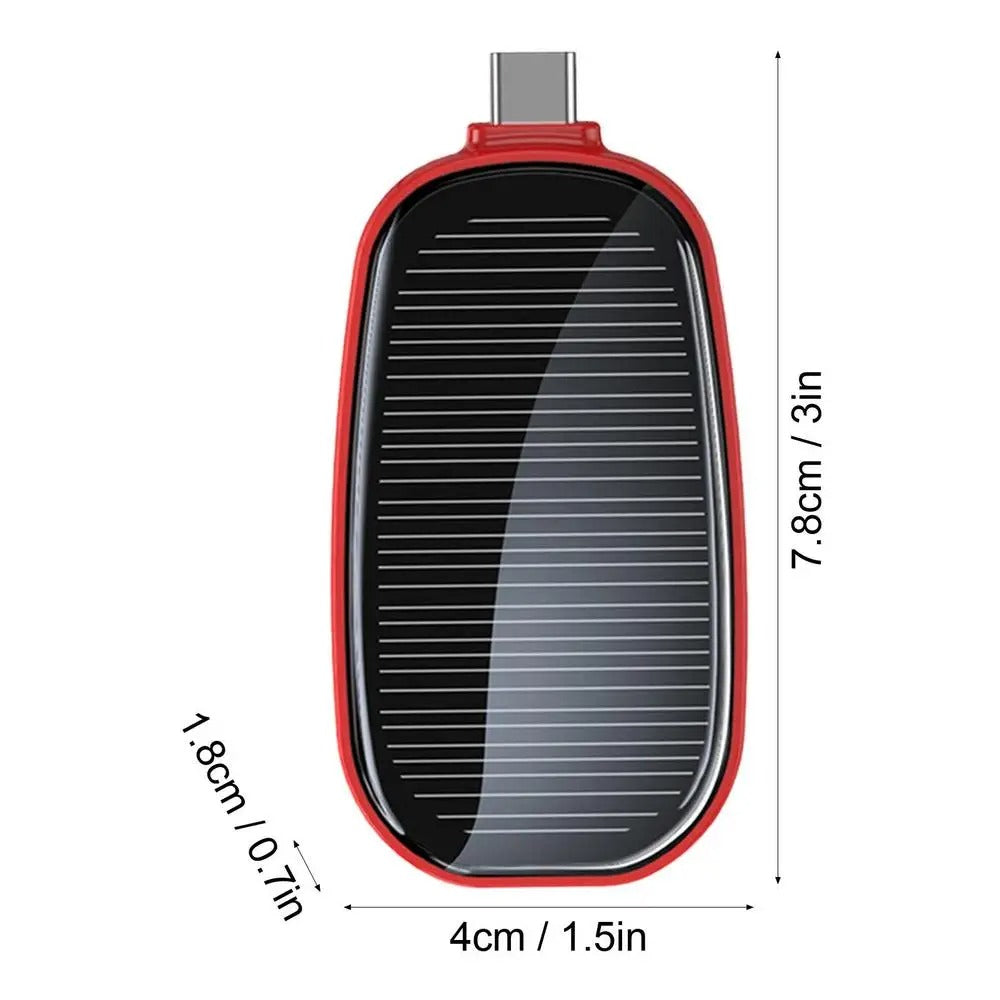 "Micro Cargador Solar Portátil"